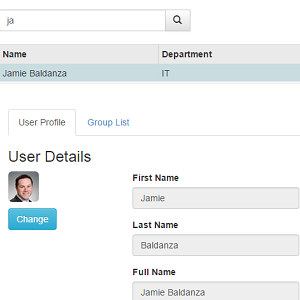 ADManagement project screenshot
